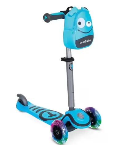 Scooter  infantil 3 en 1  con casco - miniatura 4