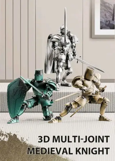 Figuras de caballeros medievales - miniatura 3