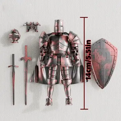 Figuras de caballeros medievales - miniatura 4