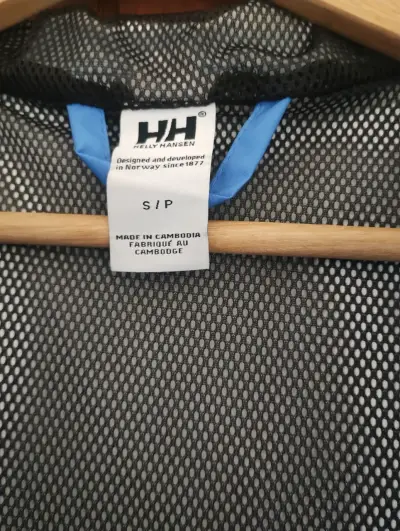 Chaqueta impermeable azul Helly Hansen - miniatura 2