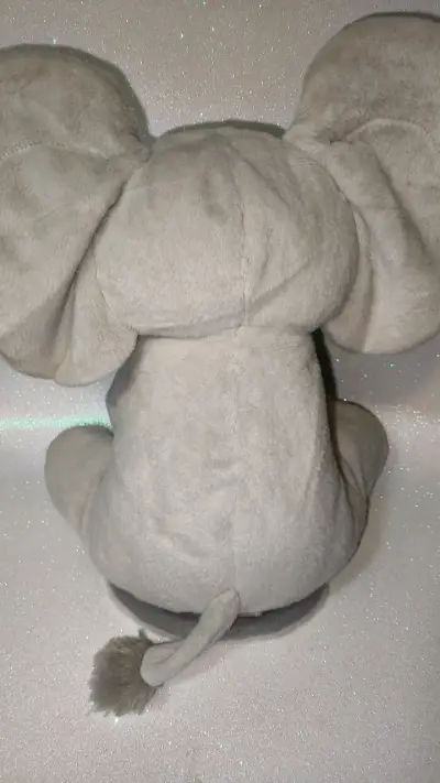 Peluche de elefante gris, musical y mueve las orej - miniatura 2