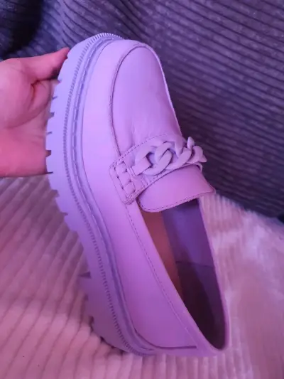Mocasines lila de plataforma - miniatura 2