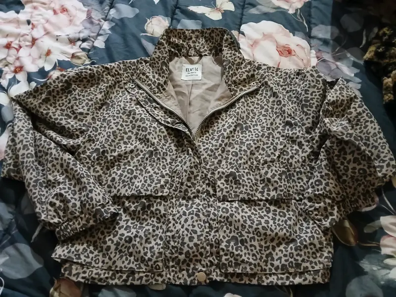 Chaqueta estampado leopardo - 1