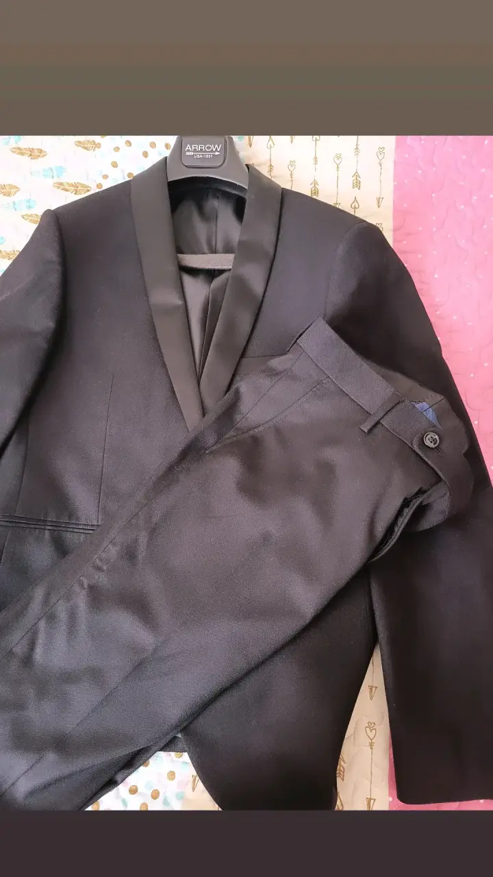 Traje negro elegante Arrow - 1