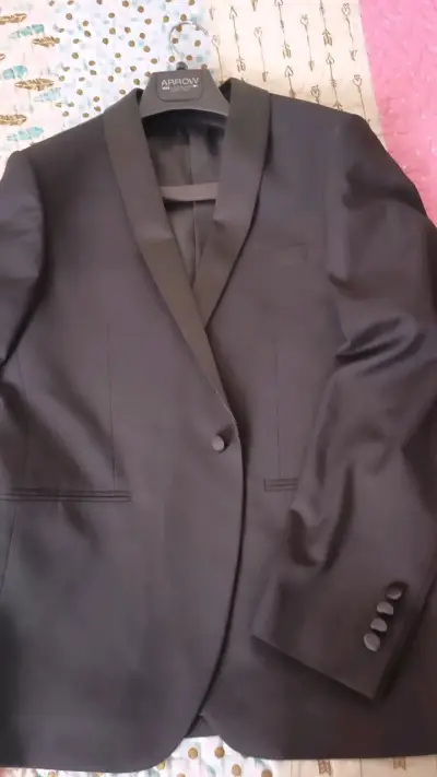 Traje negro elegante Arrow - miniatura 2