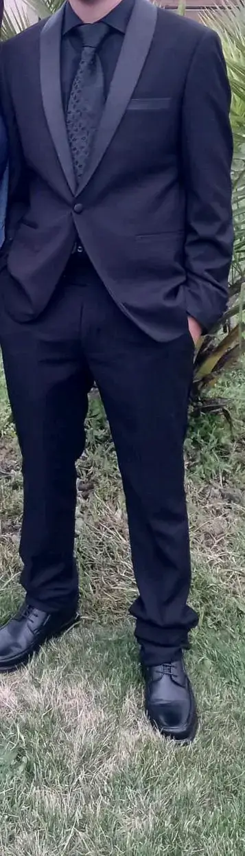 Traje negro elegante Arrow - miniatura 6