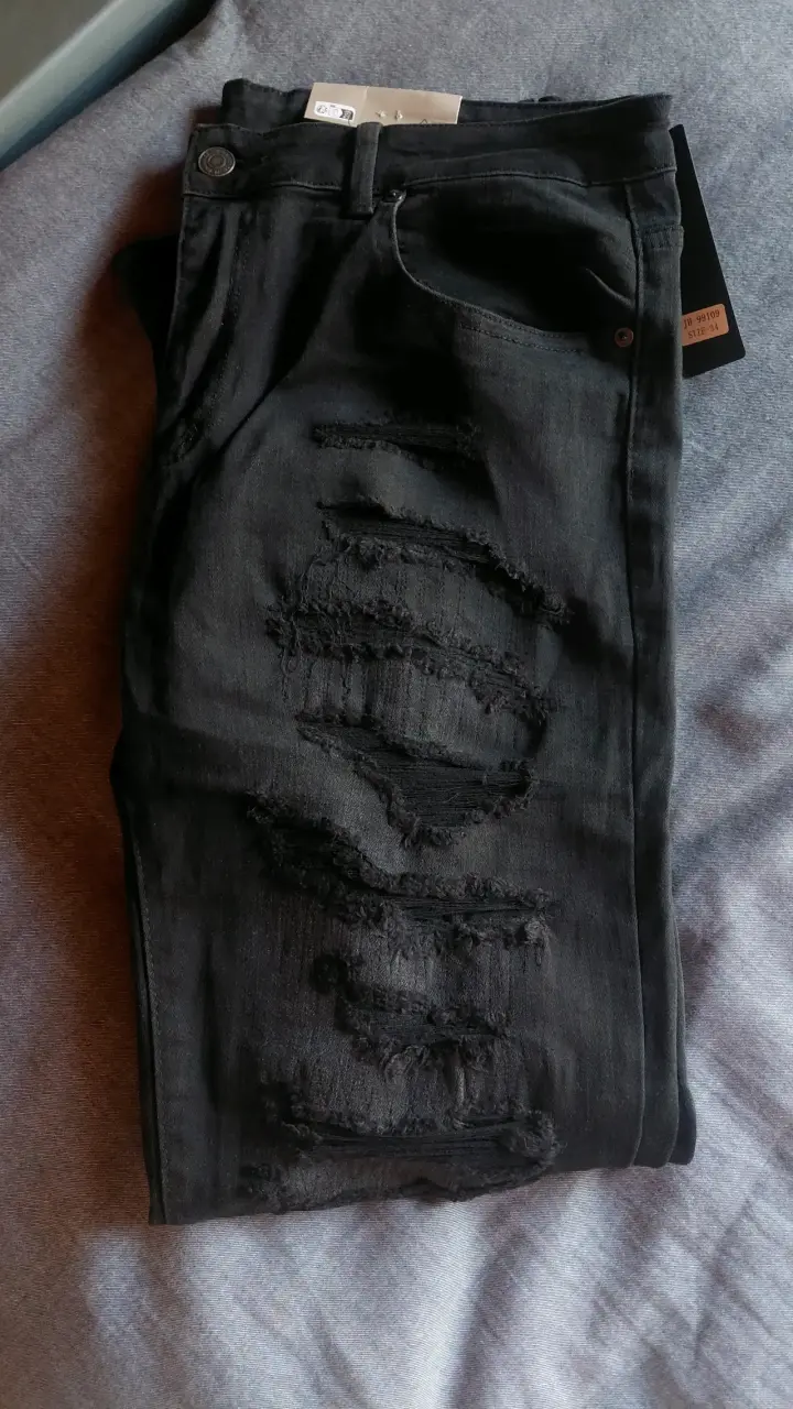 Jeans negros estilo AE - 3