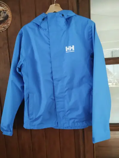 Chaqueta impermeable azul Helly Hansen - miniatura 1