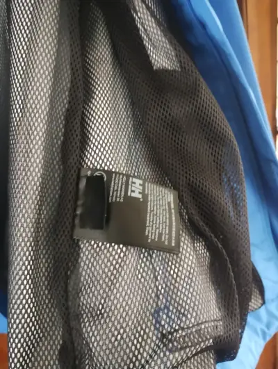 Chaqueta impermeable azul Helly Hansen - miniatura 4