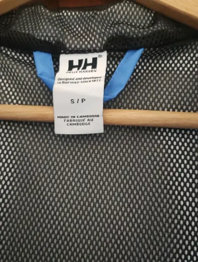 Chaqueta impermeable azul Helly Hansen - miniatura 5