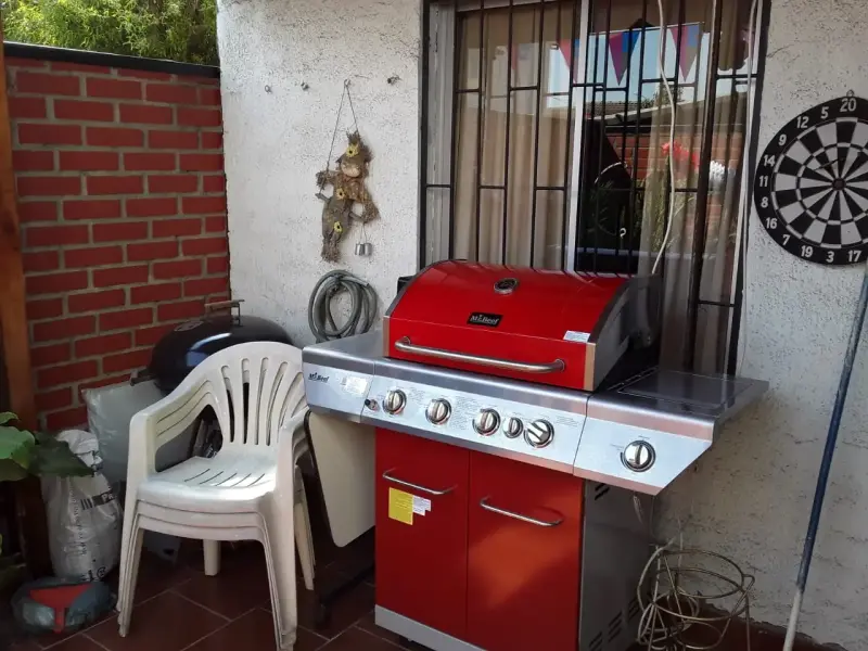 Parrilla a gas roja Mr. Beef - 2