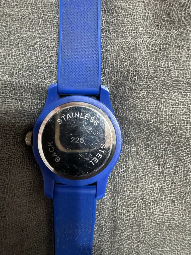 Reloj azul para muñeca - 3