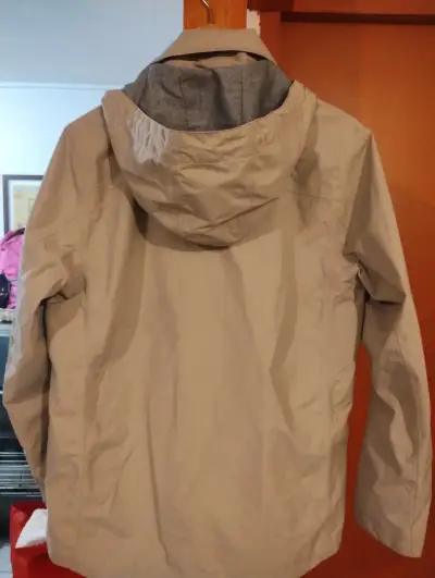 Parka impermeable beige Helly Hansen - miniatura 4
