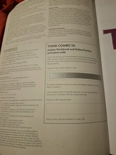 Libro Think Combo 2A Cambridge - miniatura 2