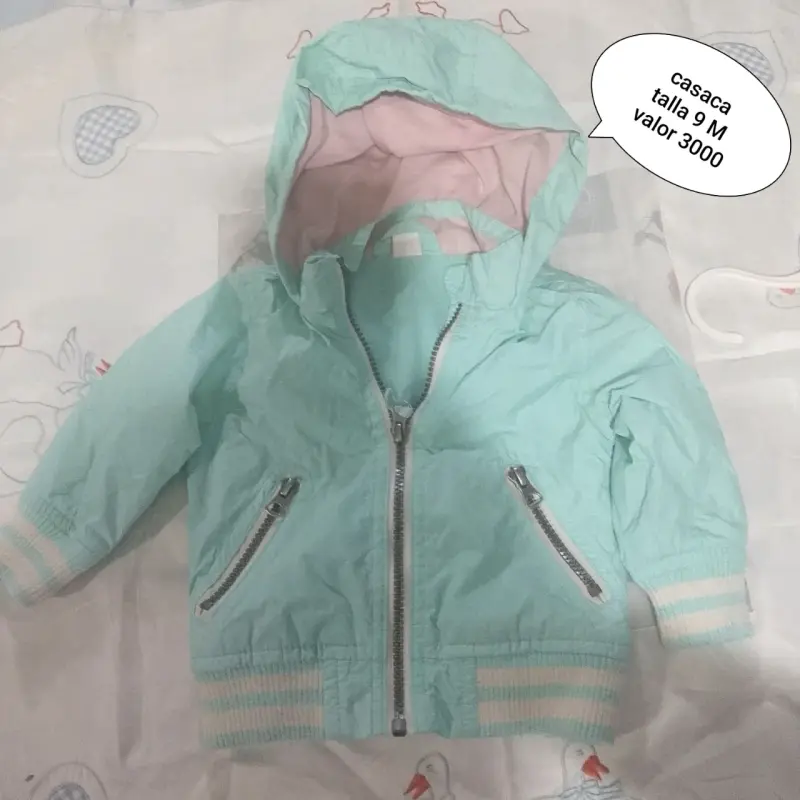 Vestido de encaje rosa talla 12M - 5