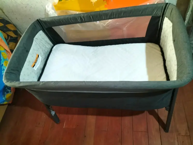 Cuna colecho gris - 1