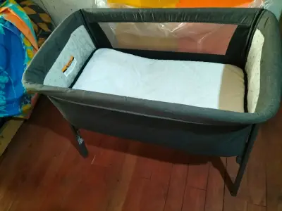 Cuna colecho gris - miniatura 2