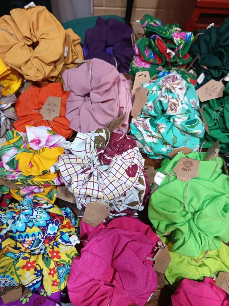 Lote de maxi scrunchies - 2