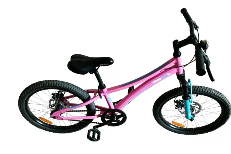 Bicicleta infantil rosa aro 20 - 1