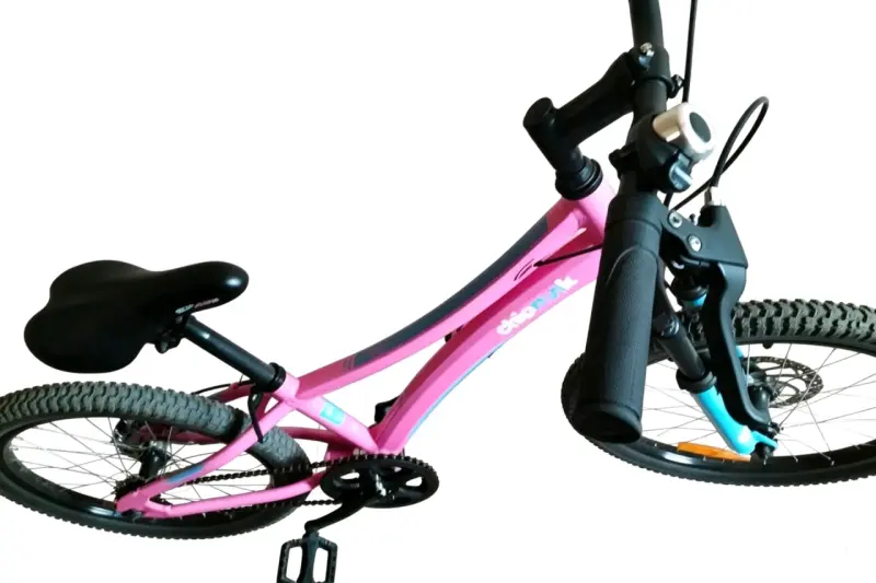 Bicicleta infantil rosa aro 20 - 3