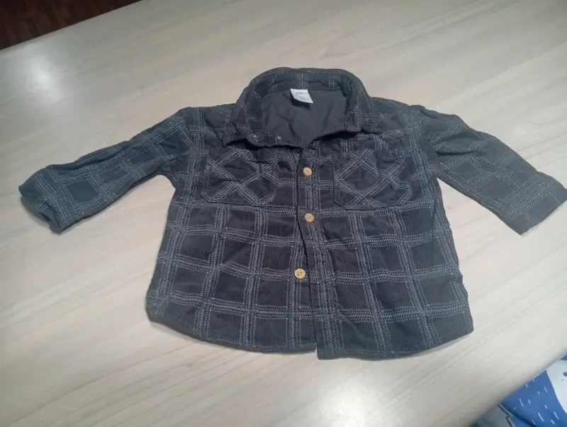 Camisa de manga larga gris