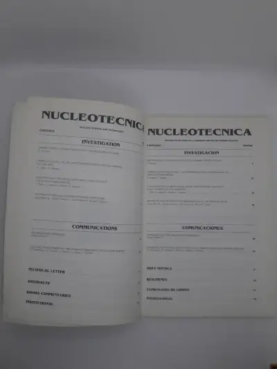 Revista Nucleotecnica varias ediciones - miniatura 3