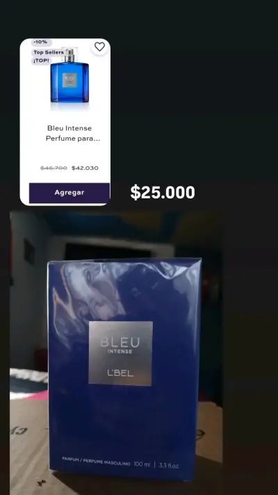 Perfume Bleu Intense para hombre - miniatura 1