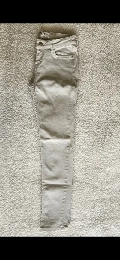 Jeans Mujer Gris MANGO Talla 32 - miniatura 2