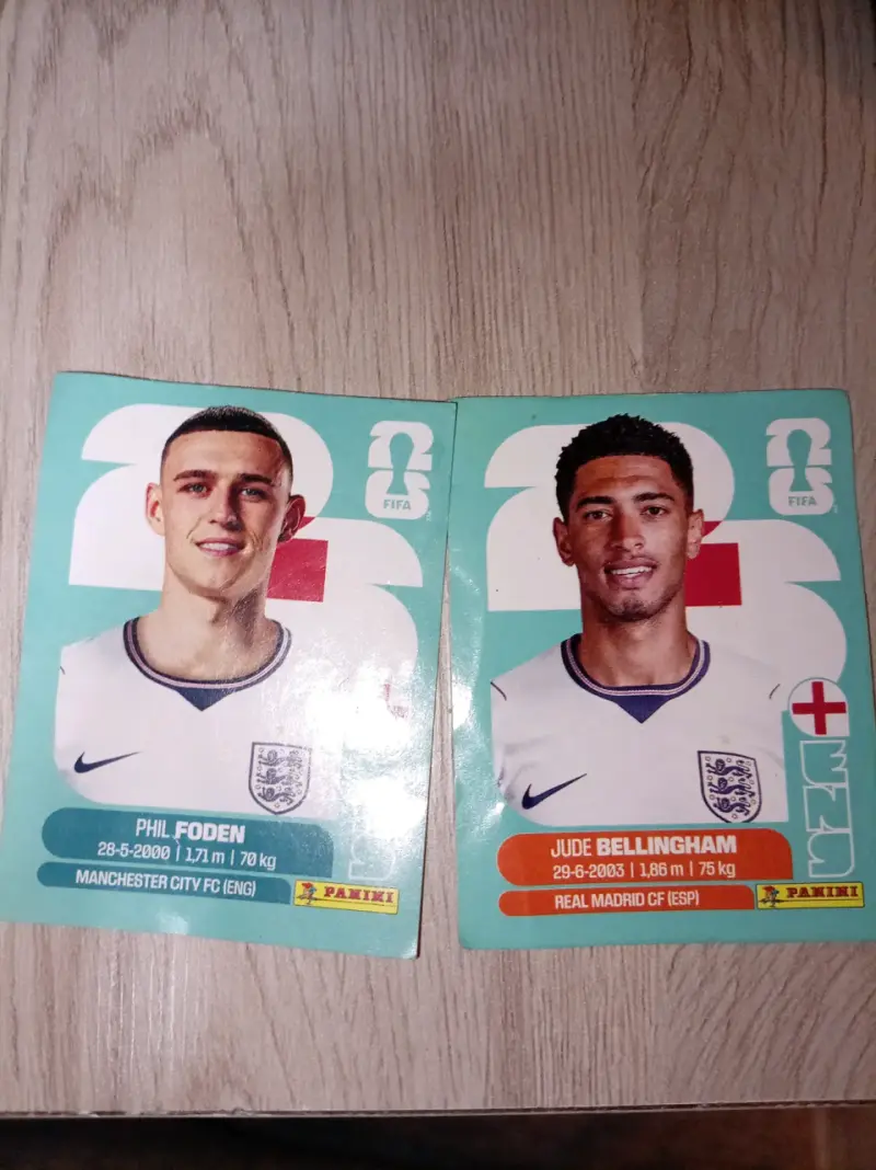 Set de láminas Panini futbol - 4