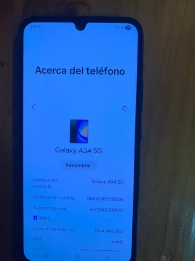 Smartphone Samsung Galaxy A34 5g - miniatura 2
