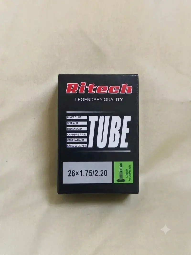 Cámara de aire Ritech 26x1.75 para bicicleta - 1
