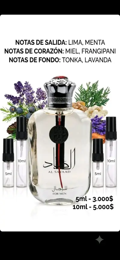 Exquisitos decants de hombres de 5ml a 10ml - miniatura 6