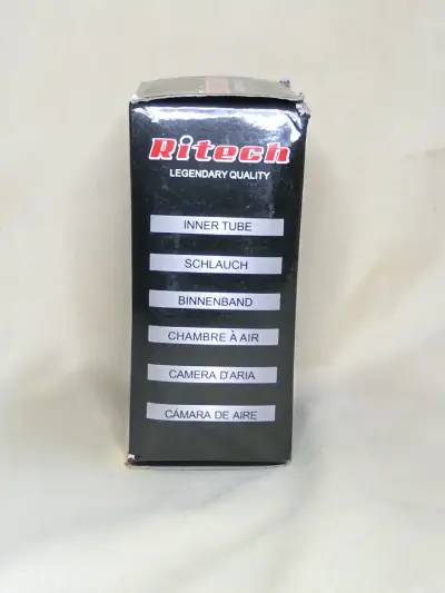 Cámara de aire Ritech 26x1.75 para bicicleta - miniatura 2