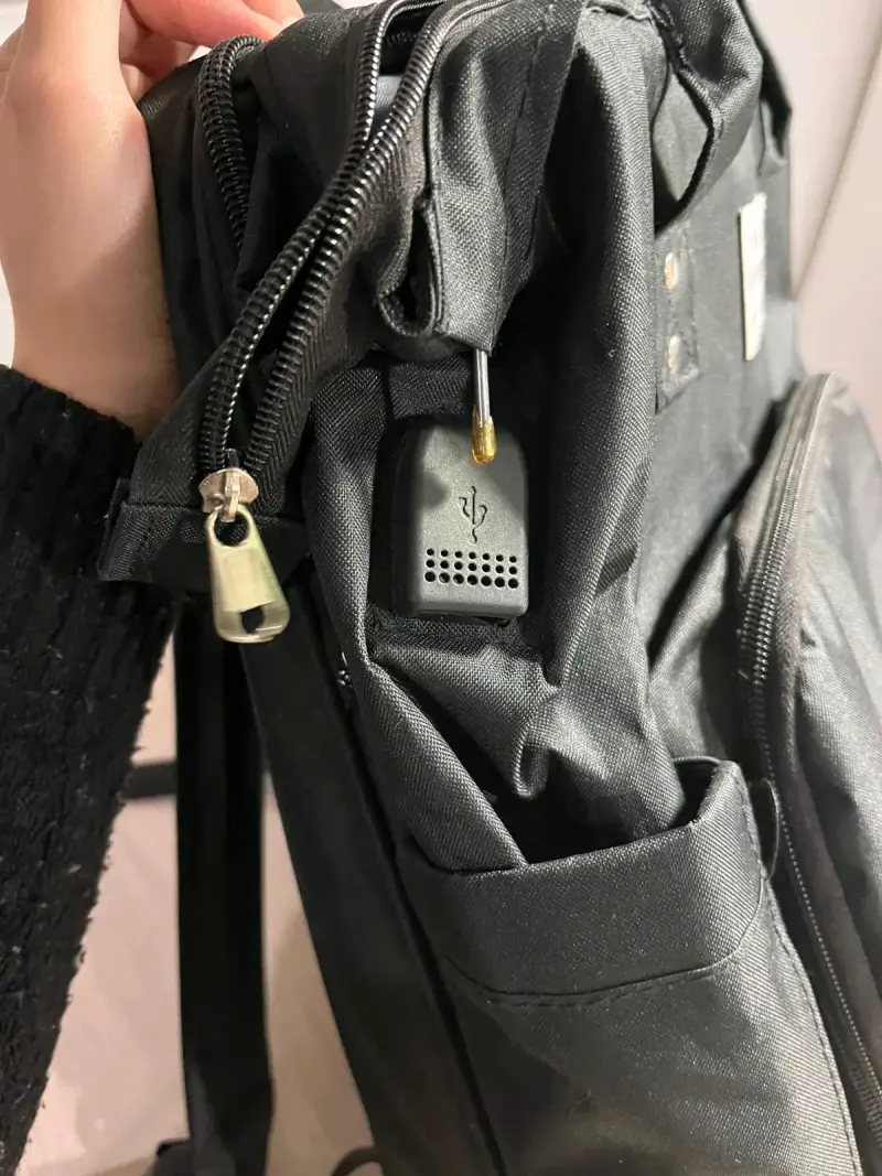 Mochila negra "You Are My Sunshine" - 2