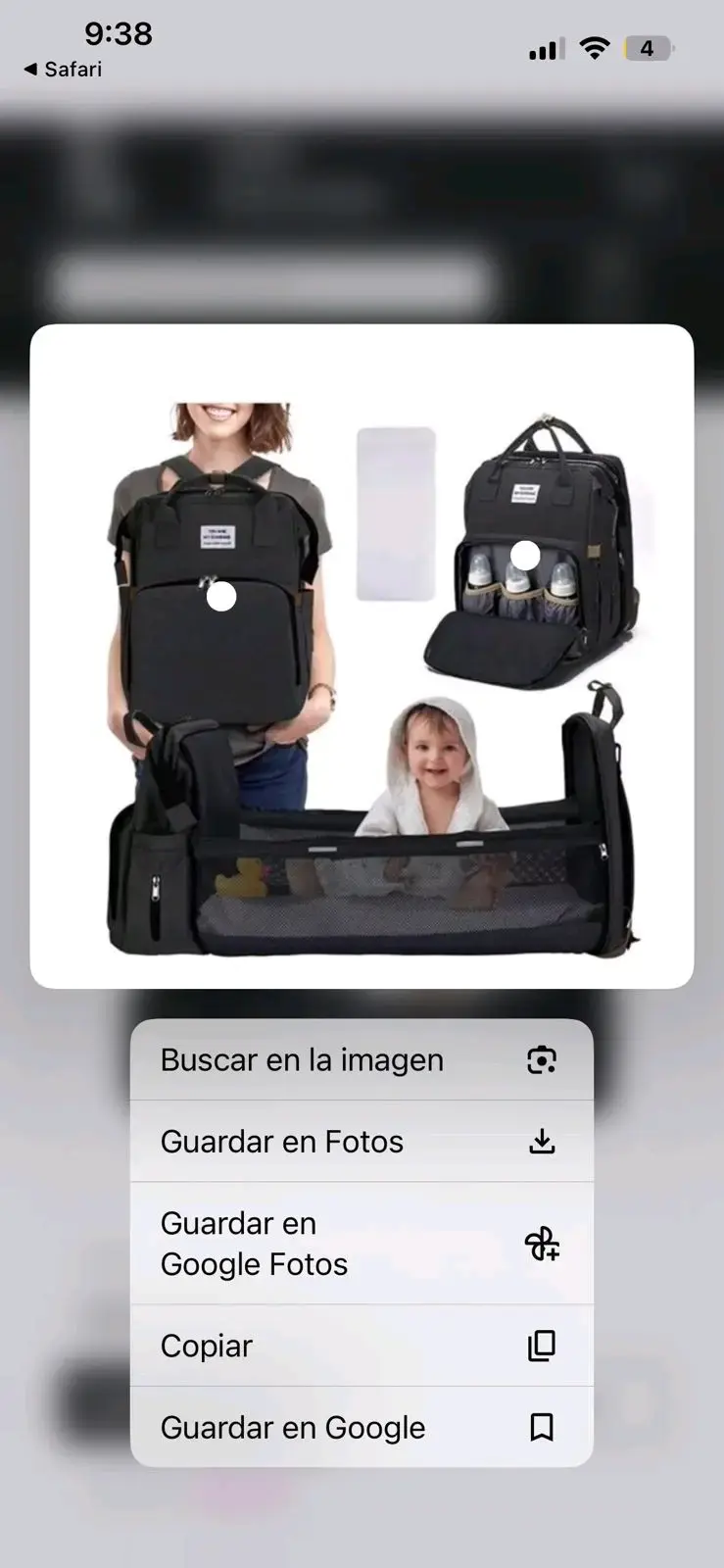 Mochila negra "You Are My Sunshine" - 3