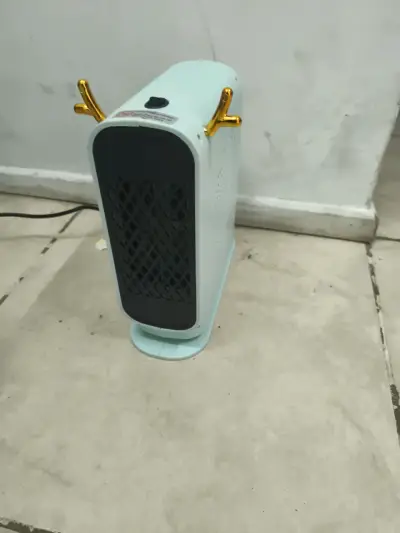 Calefactor eléctrico portátil verde - miniatura 2