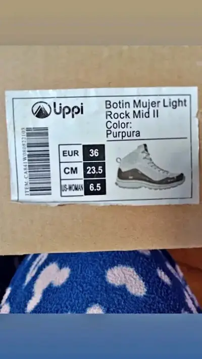 Bototos de trekking color morado - miniatura 2
