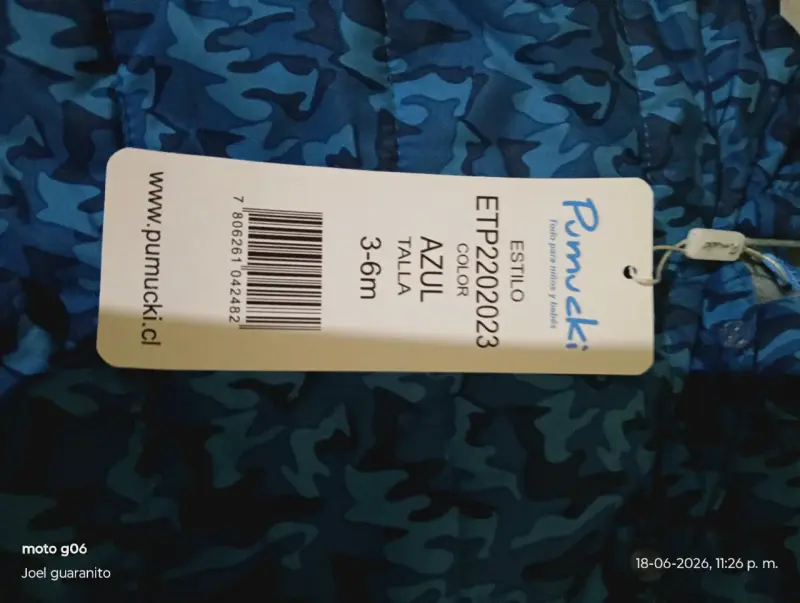 Buzo azul para bebé 3-6 meses - 2