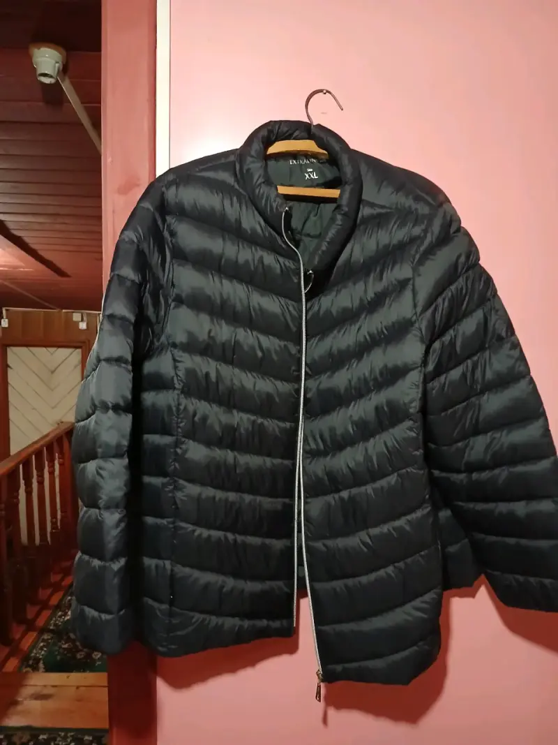 Chaqueta acolchada negra - 1