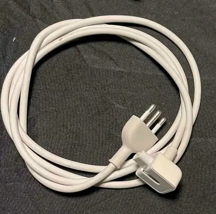 Cable de alimentación blanco para Mac