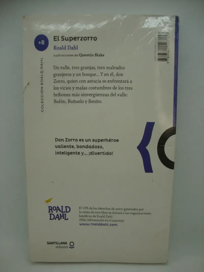 Libro El Superzorro de Roald Dahl - 2