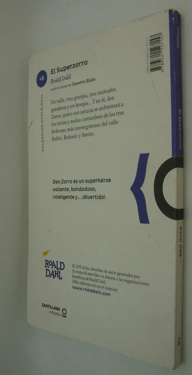 Libro El Superzorro de Roald Dahl - 4