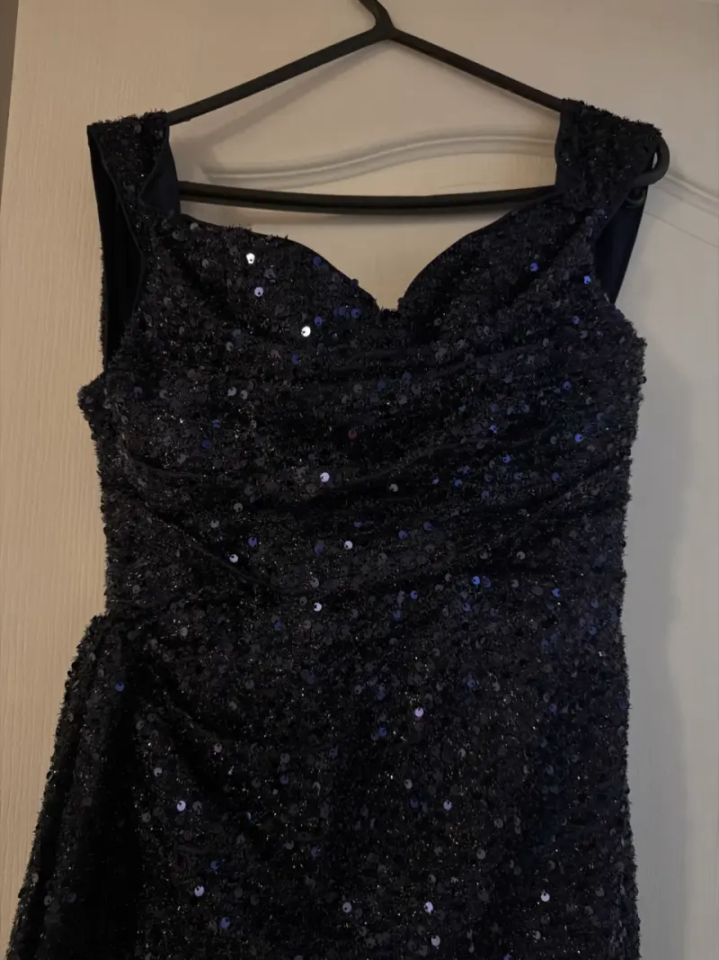 Vestido largo brillante - 2