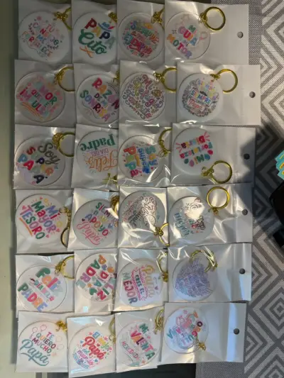 Llavero personalizado para papá - miniatura 1