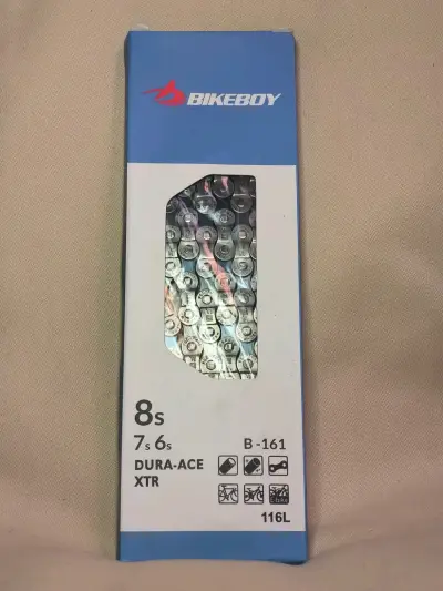 Cadena de bicicleta Bikeboy 6v-7v-8v NUEVA - miniatura 1