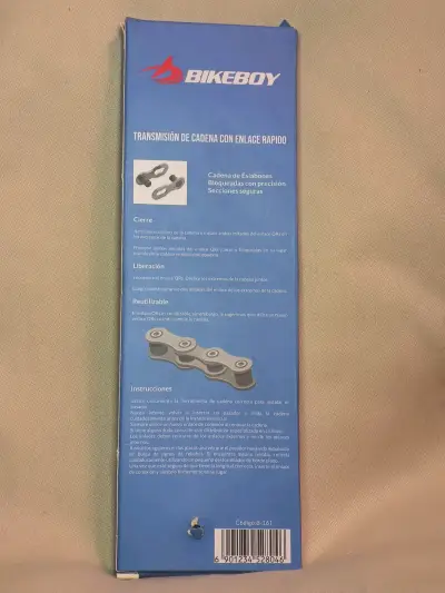Cadena de bicicleta Bikeboy 6v-7v-8v NUEVA - miniatura 2