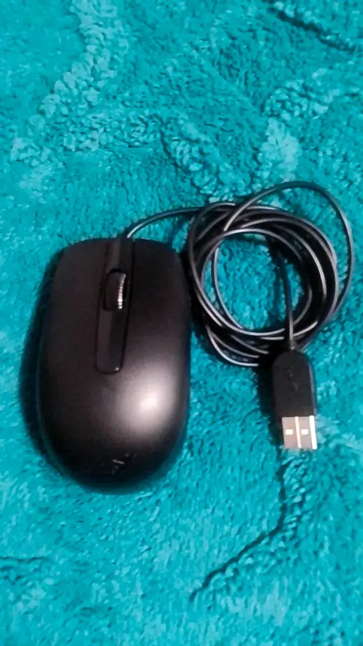 Mouse USB negro Genuis