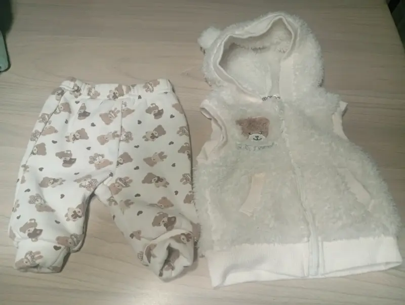 Conjunto polar de bebé con ositos Limonada