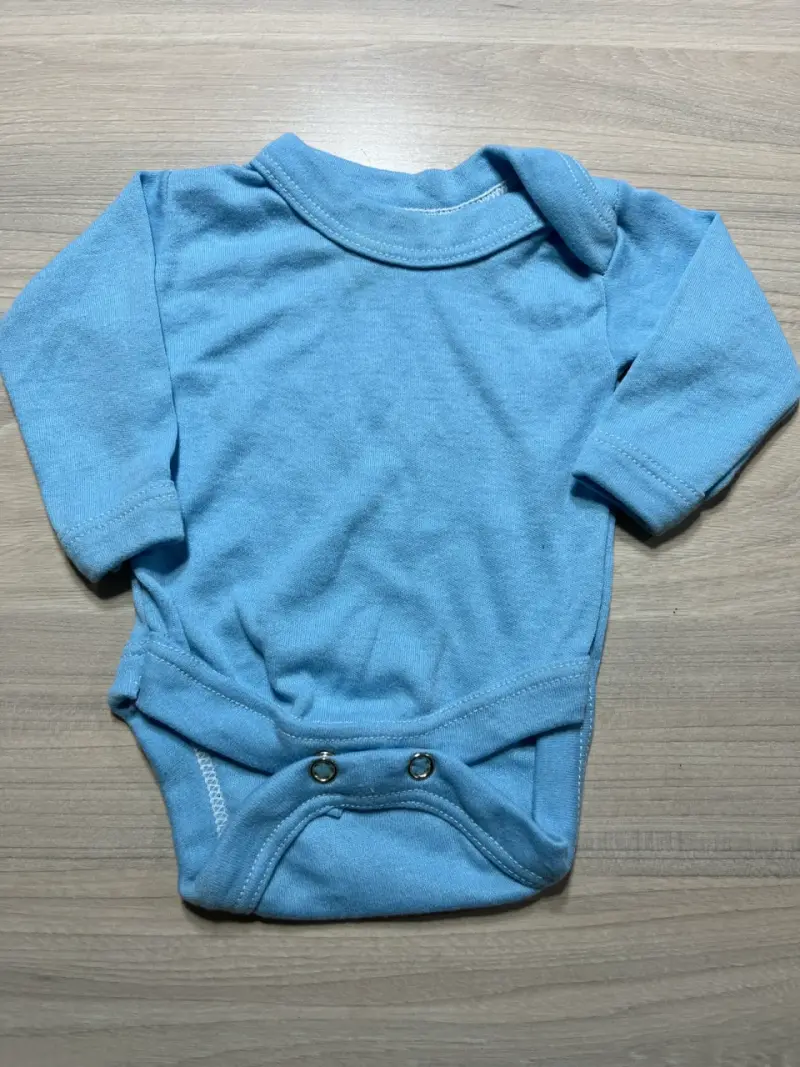 Body para bebé azul