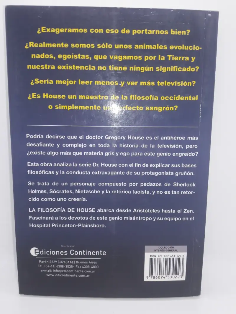 Libro La Filosofía de House - 2